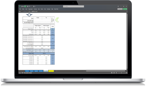 Digital Pilot Logbook