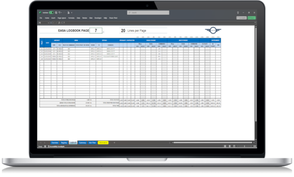 Digital Pilot Logbook