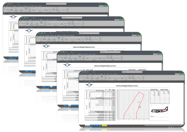 Image Weight and Balance Form Excel