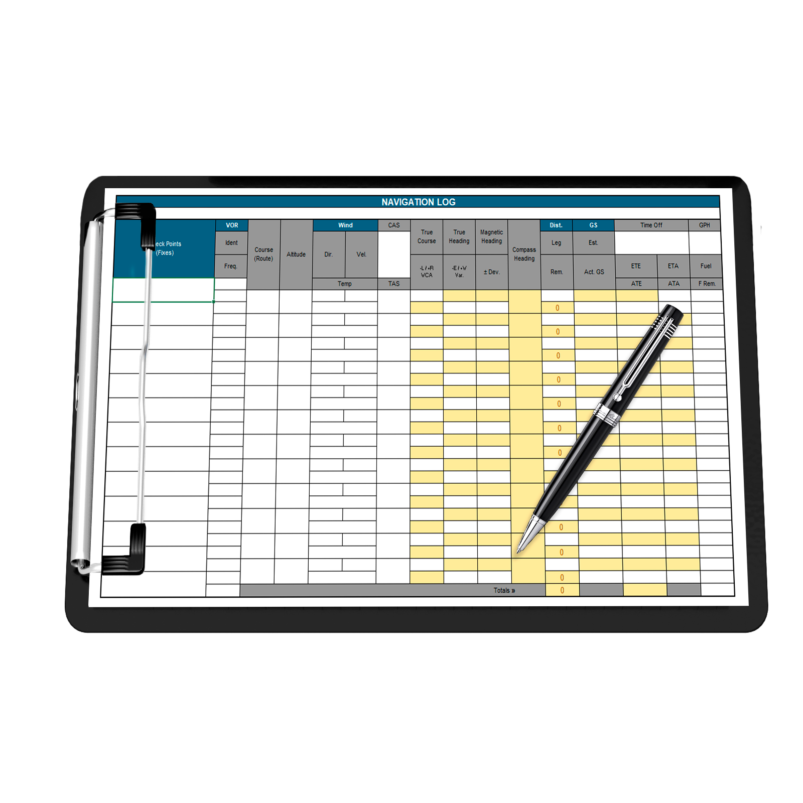 pilot tools used by pilots during flight planning